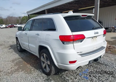 2014 Jeep Grand Cherokee Overland from USA, damaged, VIN 1C4RJECG0EC366105